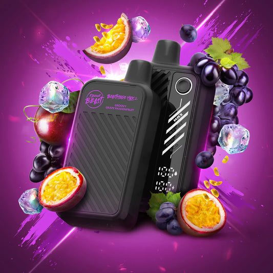 Flavour Beast Mod Max 2 50K Groovy Grape Passionfruit
