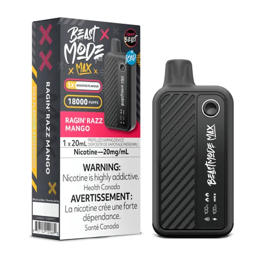 Flavour Beast Mode Max 18K Rangin' Razz Mango