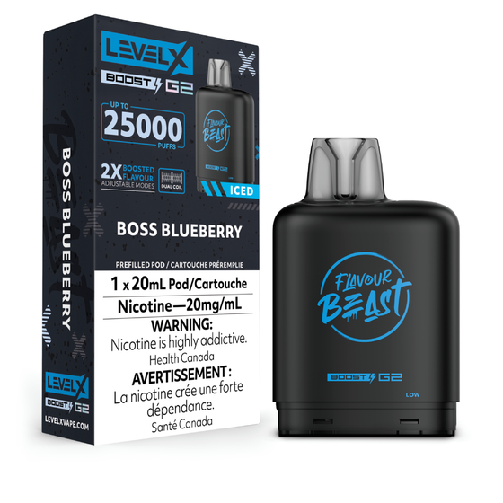 Level X Boost G2 25K Boss Blueberry