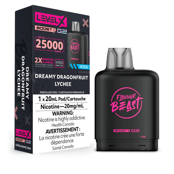 Level X Boost G2 25K Dreamy Dragonfruit Lychee