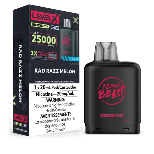 Level X Boost G2 25K Rad Razz Melon