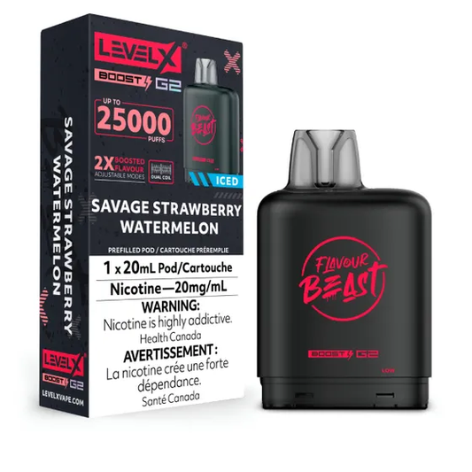 Level X Boost G2 25K Savage Strawberry Watermelon